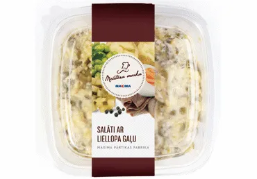 Salāti ar liellopa gaļu MEISTARA MARKA 500g