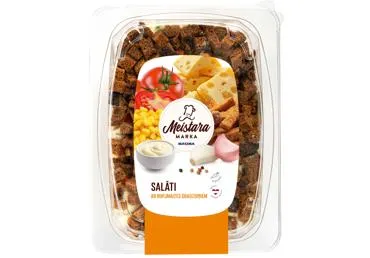Salāti ar rupjmaizes grauzdiņiem MEISTARA MARKA 450g