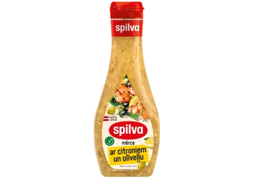 Salātu mērce ar citroniem un olīveļļu SPILVA 390g
