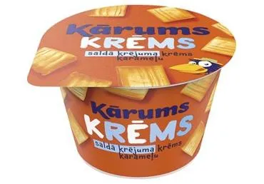 Saldā krējuma krēms KĀRUMS karameļu 150g