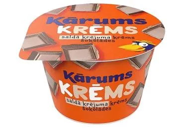 Saldā krējuma krēms KĀRUMS šokolādes 150g
