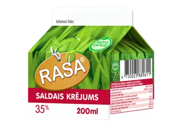 Saldais krējums Rasa 35% 200ml