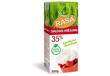 Saldais krējums Rasa 35% 200ml