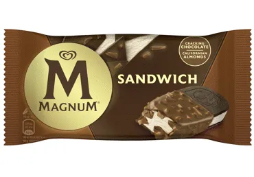 Saldējums Almond Sandwich MAGNUM 90g