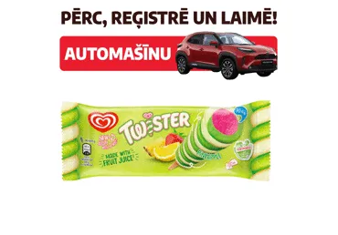 Saldējums Twister green 80ml/71g