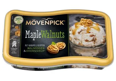 Saldējums ar kļavu sīrupu un valriekstiem MOVENPICK 476g