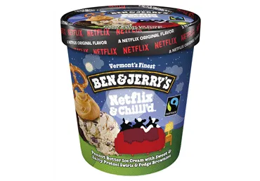 Saldējums BEN&JERRY'S Netflix & Chilll'd 405g