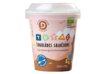 Saldējums BIO šokolādes DRUVA Tutas 65g