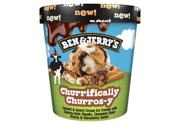 Saldējums Churrifically Churros B&J 360g