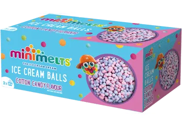 Saldējums Cotton Candy MINI MELTS 100g