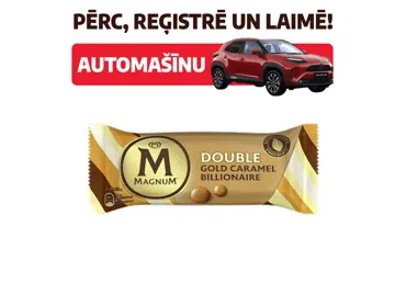 Saldējums Magnum Double Billionaire 85ml/ 71g