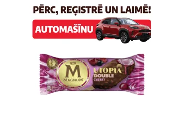 Saldējums Double Cherry 85ml/71g, Magnum