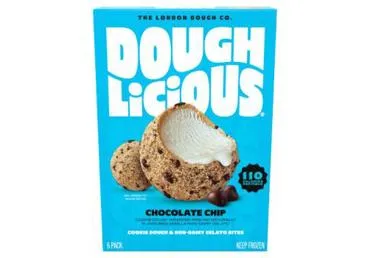 Saldējums DOUGHLICIOUS Cookie Dough 204g