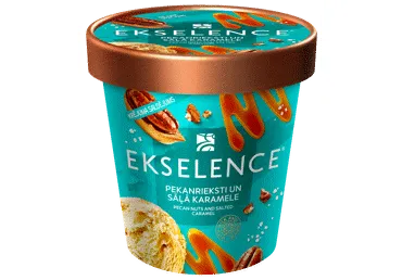 Saldējums EKSELENCE ar sāļo karameli un pekanriekstiem 270g