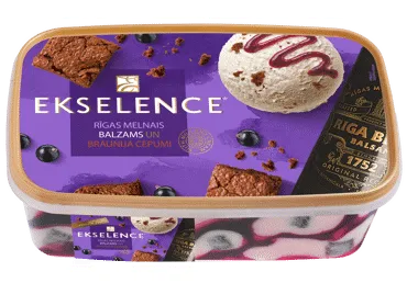 Saldējums EKSELENCE Rīgas Balzams 480g