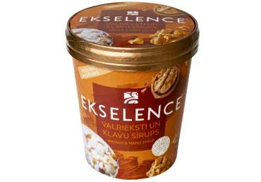 Saldējums EKSELENCE valriekstu-kļavu sīrupa 270g