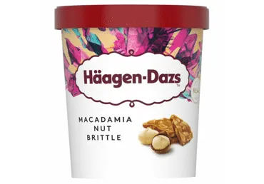 Saldējums HAAGEN-DAZS ar makadāmijas riekstiem  400g