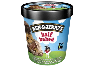 Saldējums Half Baked BEN&JERRY'S 406g