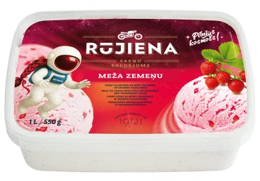 Saldējums meža zemeņu RS 550g