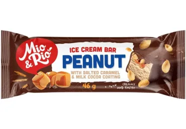 Saldējums MIO&RIO ar riekstiem un karameli 46g