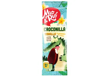 Saldējums MIO&RIO vaniļas kakao glazūrā 34g