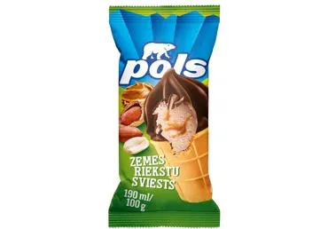 Saldējums POLS ar zemesriekstu sviestu 100g