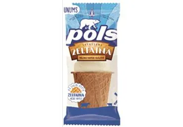 Saldējums POLS plombīra vafeļu glāzītē 70g