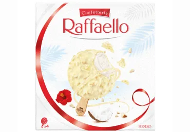 Saldējums RAFFAELLO 4x47g