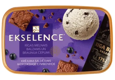 Saldējums Ekselence ar balzamu 1l/480g
