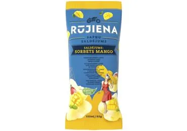 Saldējums RŪJIENA mango sorbets 85g