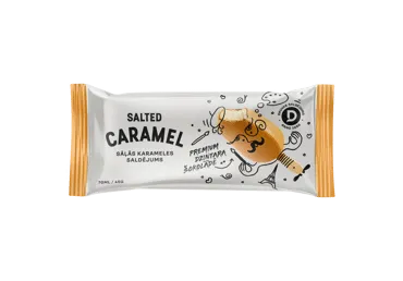 Sāļās karameles saldējums DRUVA AMBER šokolādes glazūrā 70ml/45g