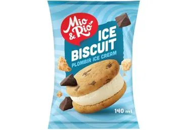 Saldējums vaniļas kakao cepumā MIO&RIO 75g