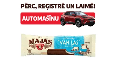 Saldējums Mājas vaniļas uz kociņa 120ml/75g