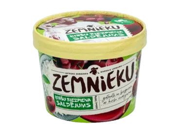 Saldējums ZEMNIEKU biezpiena-ķiršu 260g