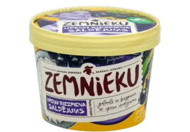 Saldējums ZEMNIEKU biezpiena-upeņu 260g