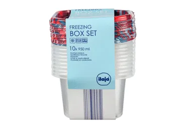 Saldēšanas trauciņi ILAJA 950ml 10gab.