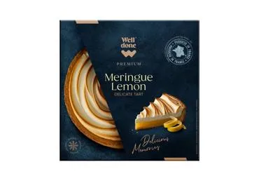 Saldēta citrona bezē tarte WELL DONE PREMIUM 480g