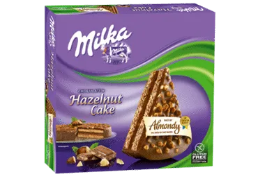 Saldēta kūka MILKA Hazelnut 400g
