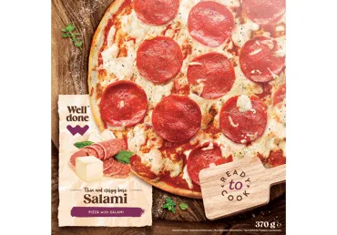Saldēta pica Salami WELL DONE 370g