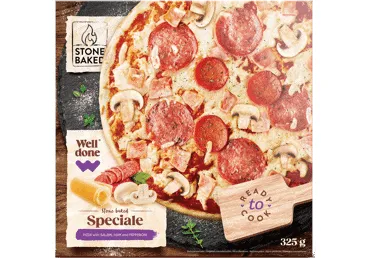 Saldēta pica Speciale WELL DONE 325g