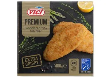 Saldēta zivs fileja panējumā VIČI 400g