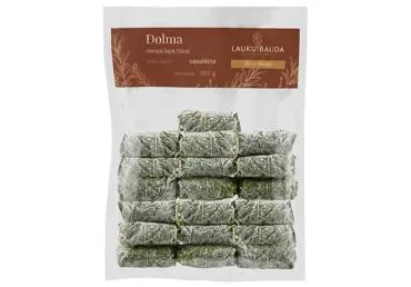 Saldētas Dolmas vīnogu lapās, LAUKU BAUDA, 500g