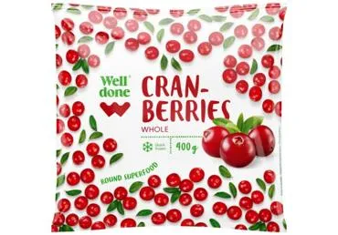 Saldētas dzērvenes WELL DONE 400g