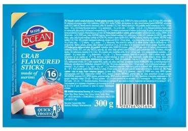 Saldētas krabju nūjiņas WIDE OCEAN 300g