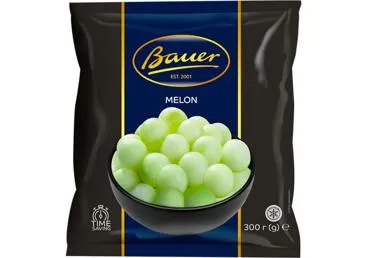 Saldētas melones bumbiņas BAUER 300g