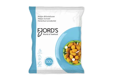 Mīdijas (gliemenes) FJORD'S rīvmaizē, 500g, saldētas