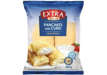 Saldētas pankūkas ar biezpienu EXTRA LINE 400g