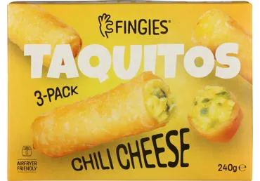 Saldētas tortiljas ar čili sieru FINGIES 3x80g