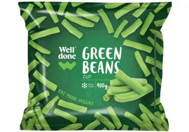 Saldētas zaļās pupiņas  WELL DONE 400g