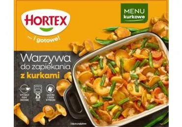 Saldēti cepti dārzeņi ar gailenēm HORTEX 450g